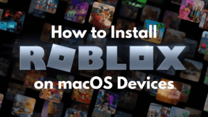 how to install Roblox on macbook air