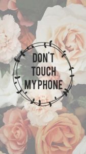 dont touch my phone whatsapp dp