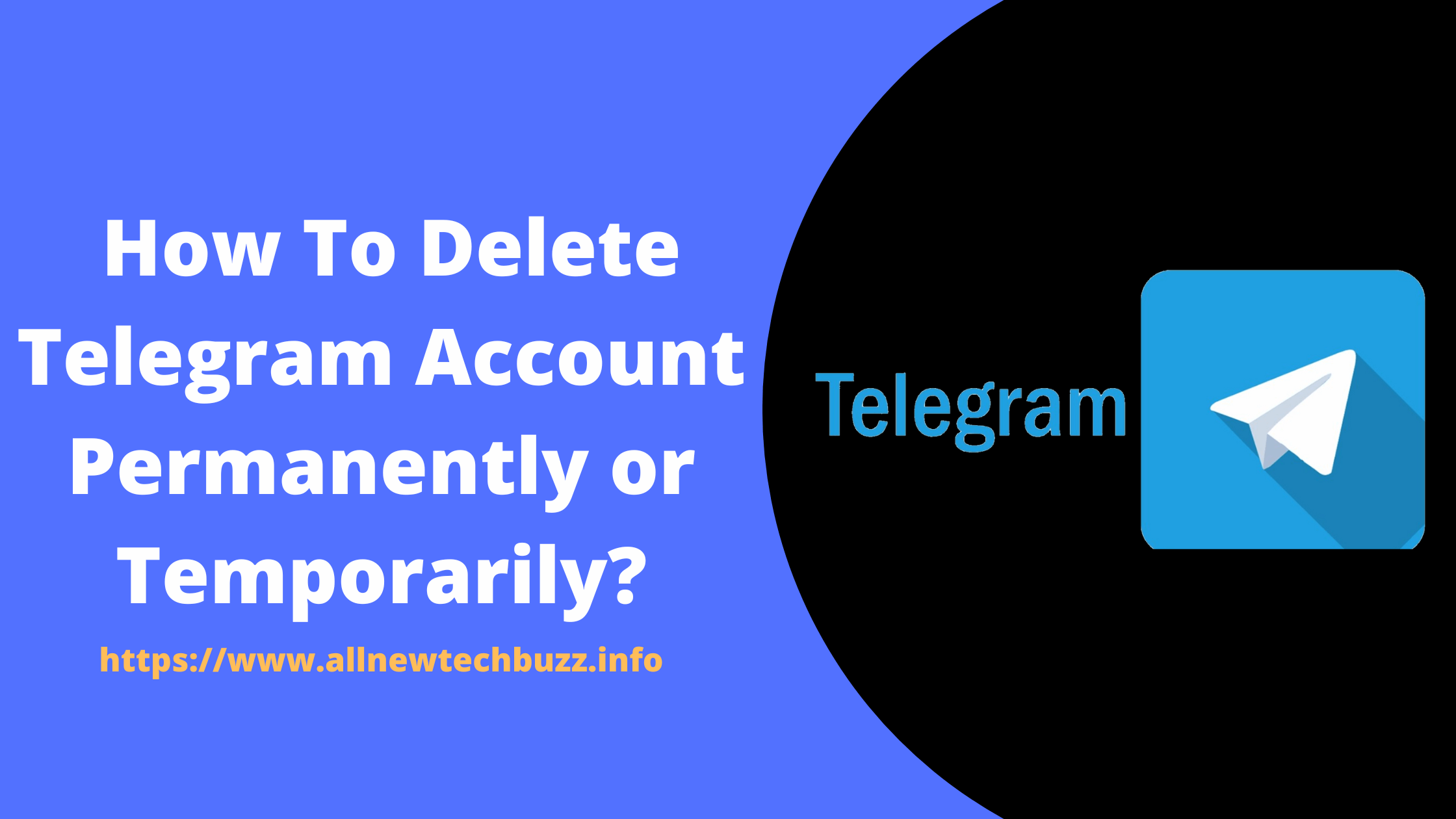 how to delete telegram account permanently temporarily