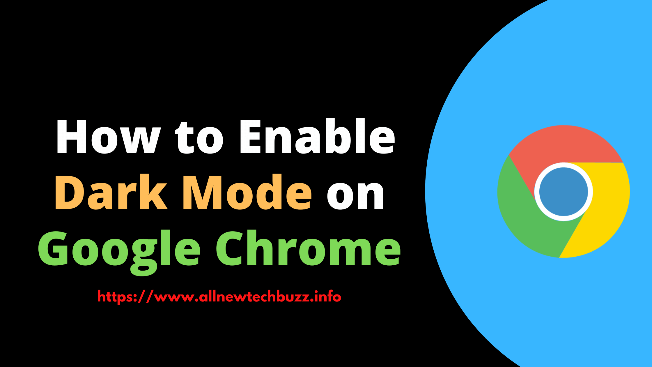 how to enable dark mode on google chrome