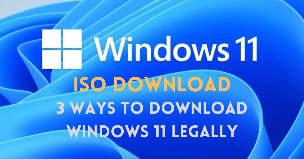 Windows 11 ISO download