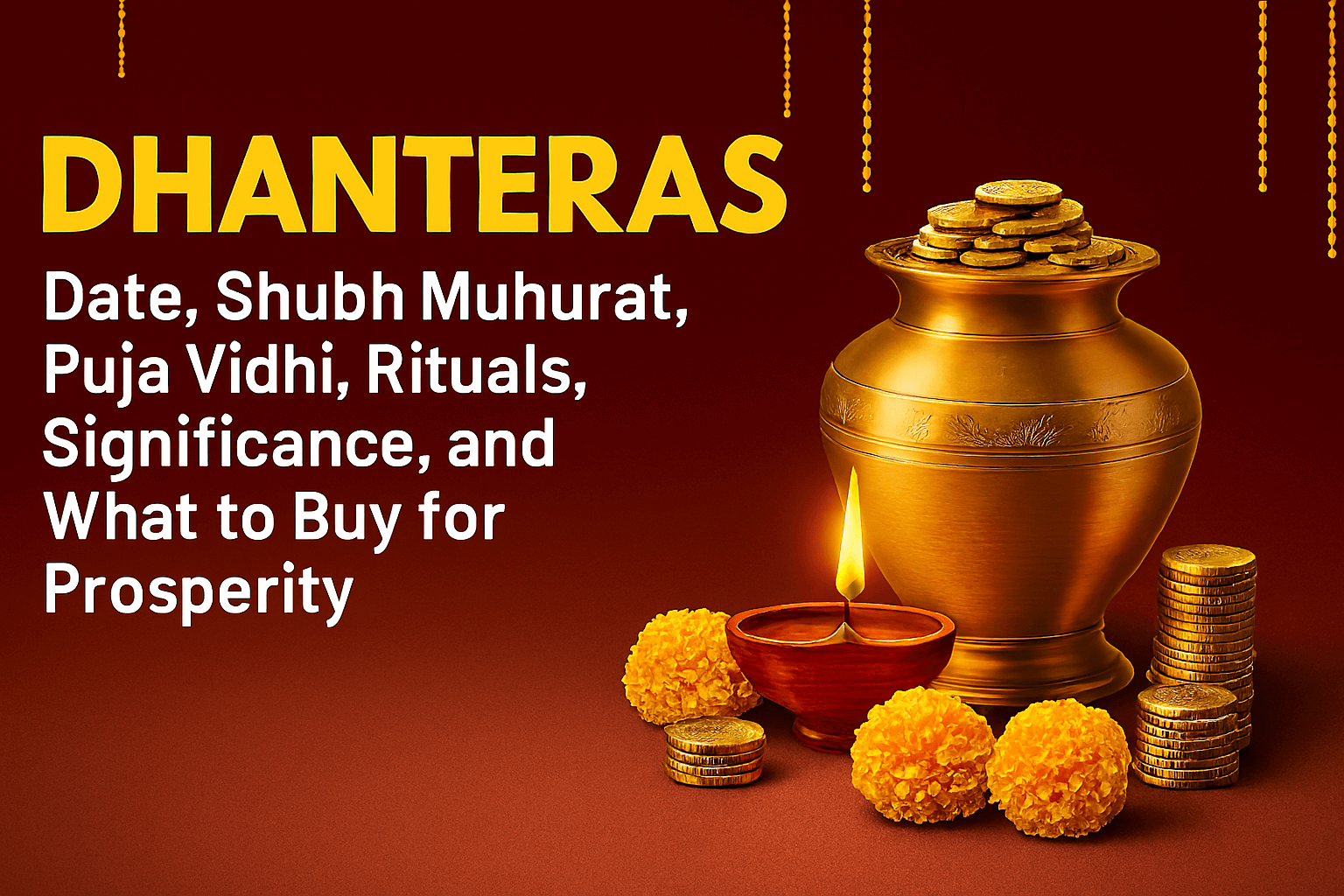 Dhanteras 2025 Date Shubh Muhurat Puja Vidhi Rituals Significance