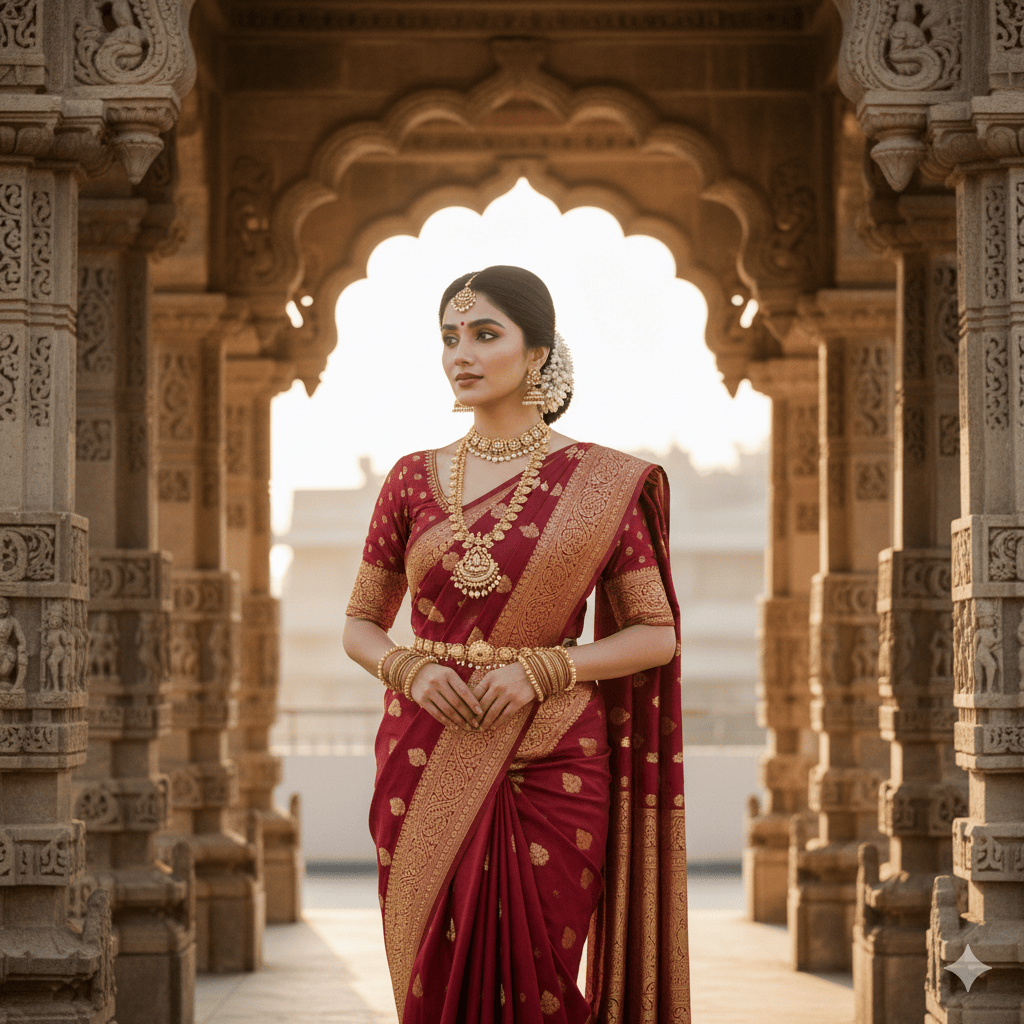 New Viral Saree Trends: 10+ Best Gemini AI Prompts Stunning Images That Redefine Indian Fashion
