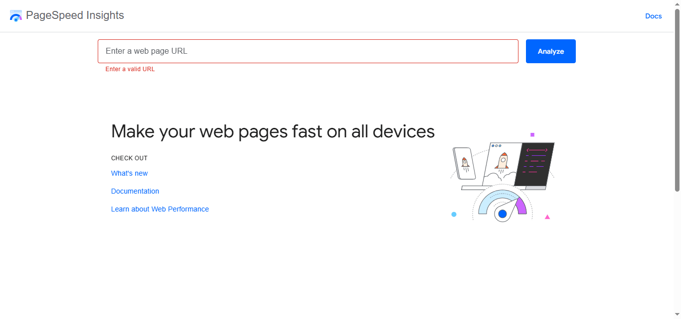 google-page-speed-insights-website-loading-speed-checker