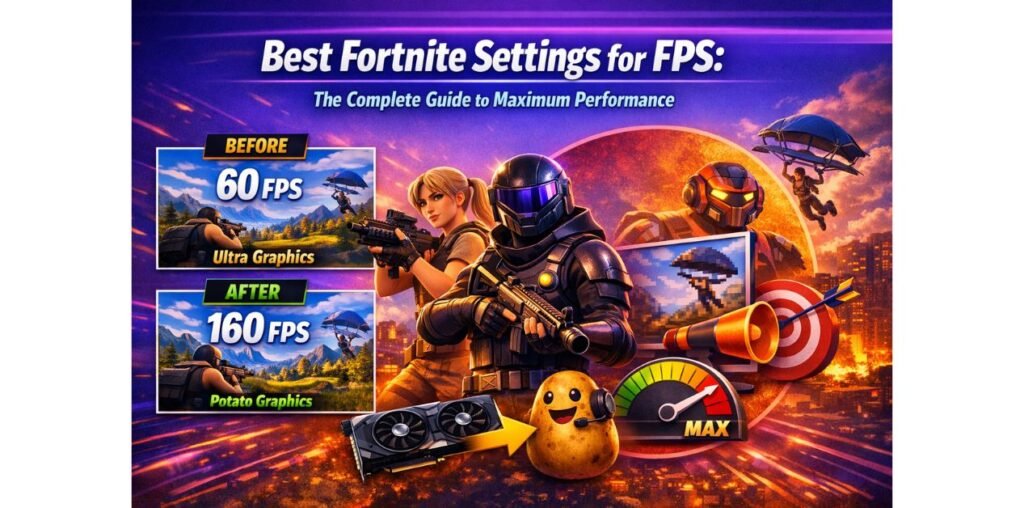 best fortnite settings for fps