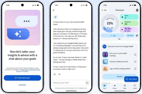 google-health-coach-india-launch-ai-fitness-platform